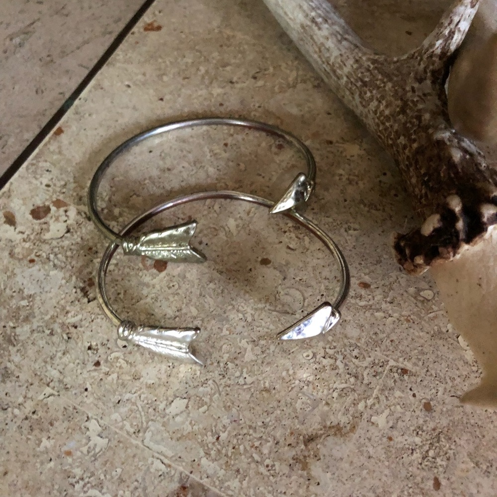 Arrow Bangle Bracelets - image 2